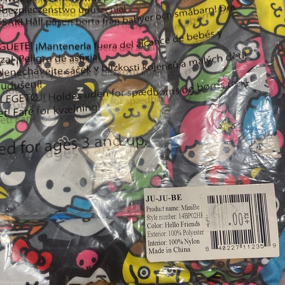 NWT Jujube for Sanrio MiniBe backpack - Picture 5 of 5